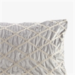 Croscill Classics Aumont Oblong Decor Pillow in Silver 22x15