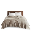 Madison Park Egyptian Cotton Blanket in Khaki Full/Queen