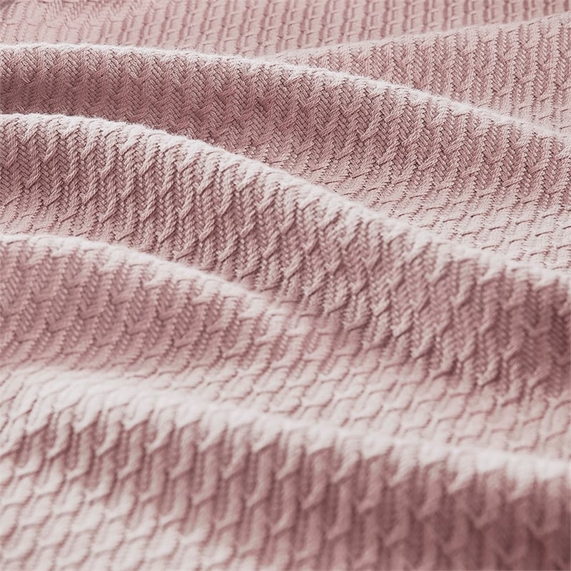 Madison Park Egyptian Cotton Blanket in Rose Full/Queen