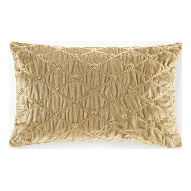Croscill Classics Aumont Oblong Decor Pillow in Gold 22x15
