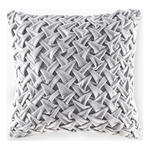 Croscill Classics Winchester Square Decor Pillow in Silver 20x20&quot