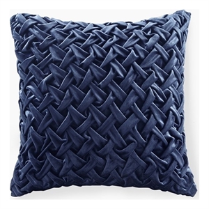 Croscill Classics Winchester Square Decor Pillow in Navy 20x20&quot