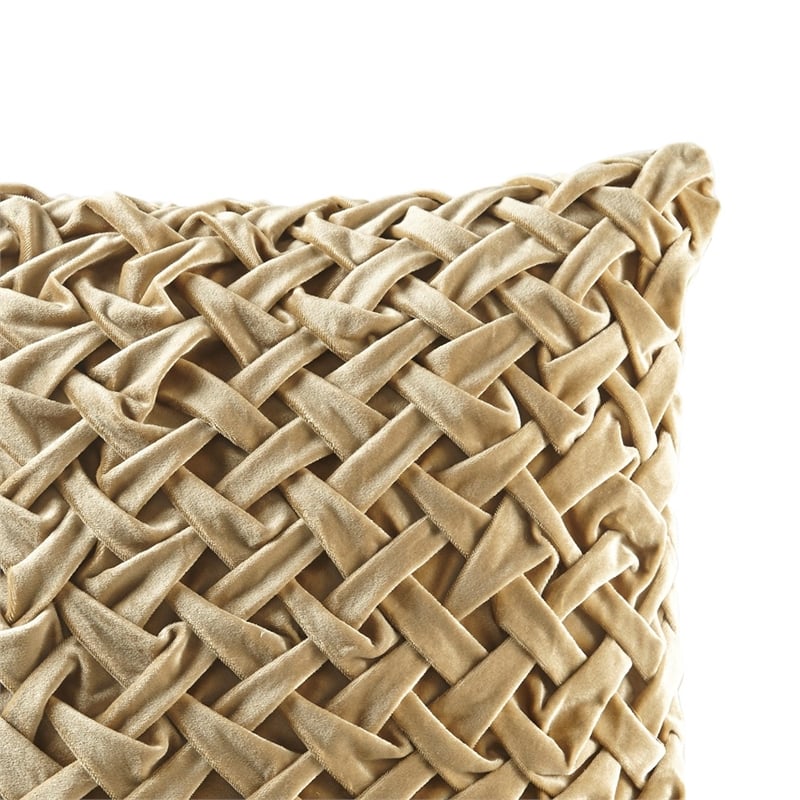 Croscill Classics Winchester Square Decor Pillow in Gold 20x20