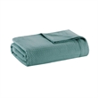 Madison Park Egyptian Cotton Blanket in Teal Full/Queen