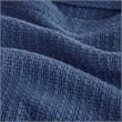 Madison Park Freshspun Basketweave Cotton Blanket in Navy King