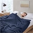 Woolrich Burlington Berber Blanket in Navy Full/Queen