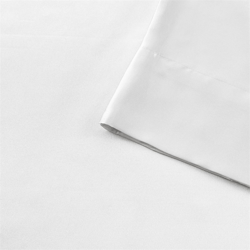 Madison Park Essentials Satin Luxury 2 PC Pillowcases in White King