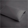 Beautyrest 600 Thread Count Cooling Cotton 4 PC Sheet Set in Charcoal Full