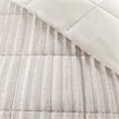 Madison Park Duke Faux Fur Comforter Mini Set in Champagne King/Cal King