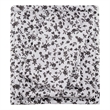 Intelligent Design Printed Microfiber Sheet Set in Black Floral Twin