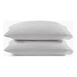 Croscill Luxury Egyptian 500TC Cotton Pillowcases in Grey Standard