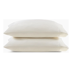 Croscill Luxury Egyptian 500TC Cotton Pillowcases in Ivory Standard