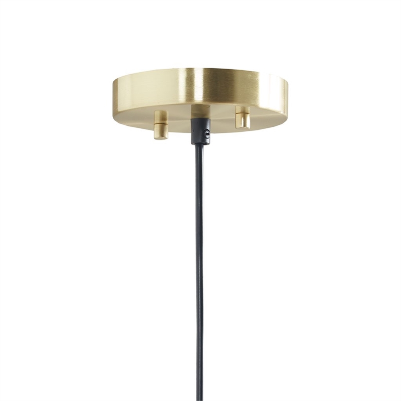 INK+IVY saben 2-Tier Layered Shade Pendant in Gold/White
