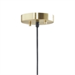 INK+IVY saben 2-Tier Layered Shade Pendant in Gold/White