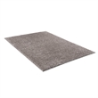 Madison Park Camdyn Super Soft Polyester Shag Area Rug in Grey 4x6'