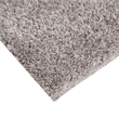 Madison Park Camdyn Super Soft Polyester Shag Area Rug in Grey 4x6'