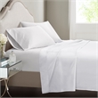 Croscill Luxury Egyptian 500TC Cotton Sheet Set in White Queen