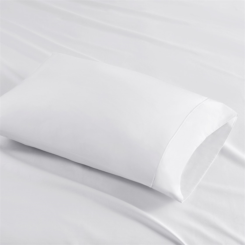 Croscill Luxury Egyptian 500TC Cotton Sheet Set in White Queen