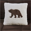 Woolrich Plush to Sherpa Down Alternative Comforter Set in Brown/Ivory King