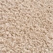 Madison Park Camdyn Super Soft Polyester Shag Area Rug in Cream 5x7'