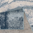 Madison Park Grace Abstract Wave Area Rug in Blue 8x10'