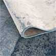 Madison Park Grace Abstract Wave Area Rug in Blue 5x7'
