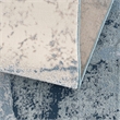 Madison Park Grace Abstract Wave Area Rug in Blue 5x7'