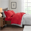 True North by Sleep Philosophy Micro Fleece Sheet Twin Size Set in Red