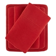True North by Sleep Philosophy Micro Fleece Sheet Twin Size Set in Red