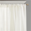 Croscill Classics Cornelli Embroidery Curtain Panel (Single) in White