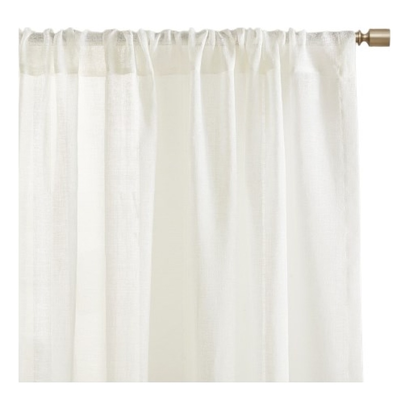Croscill Classics Cornelli Embroidery Curtain Panel (Single) in White
