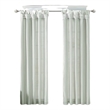 Madison Park Emilia Twist Tab Lined Window Curtain in Dusty Aqua 50 x 120