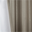 Madison Park Emilia Twist Tab Lined Window Curtain in Pewter 50 x 95