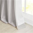 Madison Park Emilia Twist Tab Lined Window Curtain 50 x 108