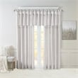 Madison Park Emilia Twist Tab Lined Window Curtain 50 x 108