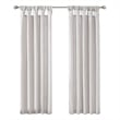 Madison Park Emilia Twist Tab Lined Window Curtain 50 x 108