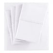 Madison Park 800 Thread Count Cotton Blend Sateen Sheet Set in White Cal King