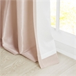 Madison Park Emilia Twist Tab Lined Window Curtain in Blush 50x120
