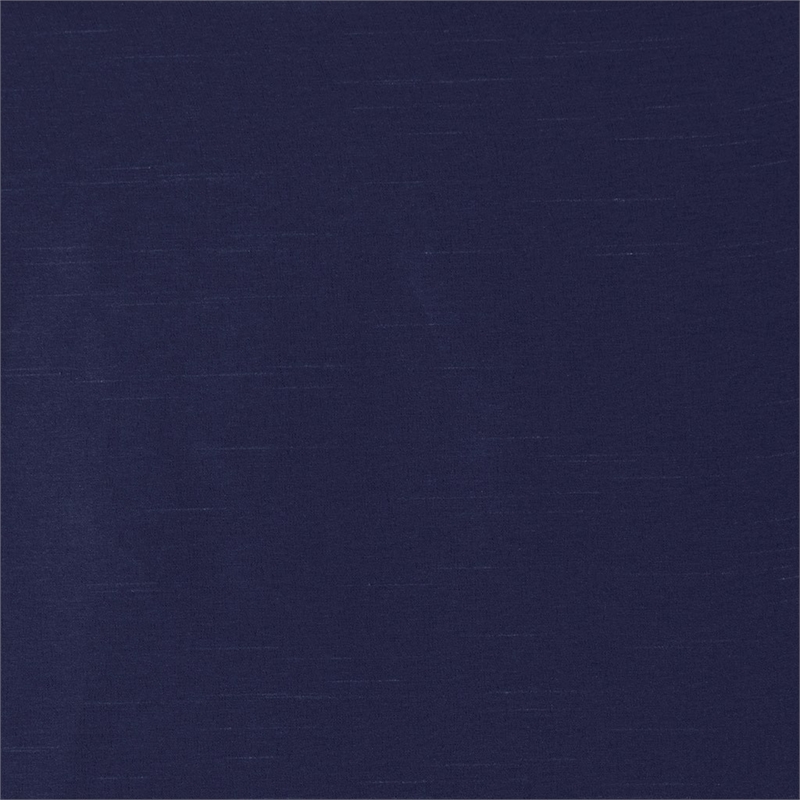 Madison Park Emilia Twist Tab Lined Window Curtain in Navy 50x84