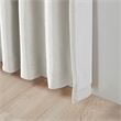 Madison Park Emilia Twist Tab Total Blackout Window Curtain in White 50x84