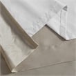 Madison Park Emilia Twist Tab Total Blackout Window Curtain in Pewter 50x84