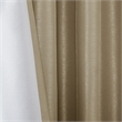 Madison Park Emilia Twist Tab Total Blackout Window Curtain in Bronze 50x95