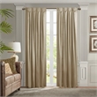 Croscill Avignon Pleat Curtain Panel with Tieback (Single) in Champagne 52x84