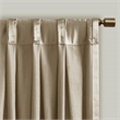 Croscill Avignon Pleat Curtain Panel with Tieback (Single) in Champagne 52x84