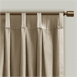 Croscill Avignon Pleat Curtain Panel with Tieback (Single) in Champagne 52x84