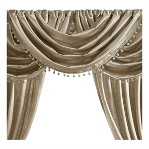 Croscill Classics Avignon Waterfall Valance (Single) in Champagne 38x46&quot