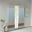 Madison Park Amherst Polyoni Pintuck Window Panel in Blue 84
