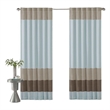 Madison Park Amherst Polyoni Pintuck Window Panel in Blue 84