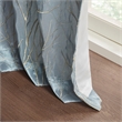 Madison Park Andora Window Curtain in Blue 50x84