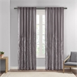 Madison Park Andora Window Curtain in Grey 50x84